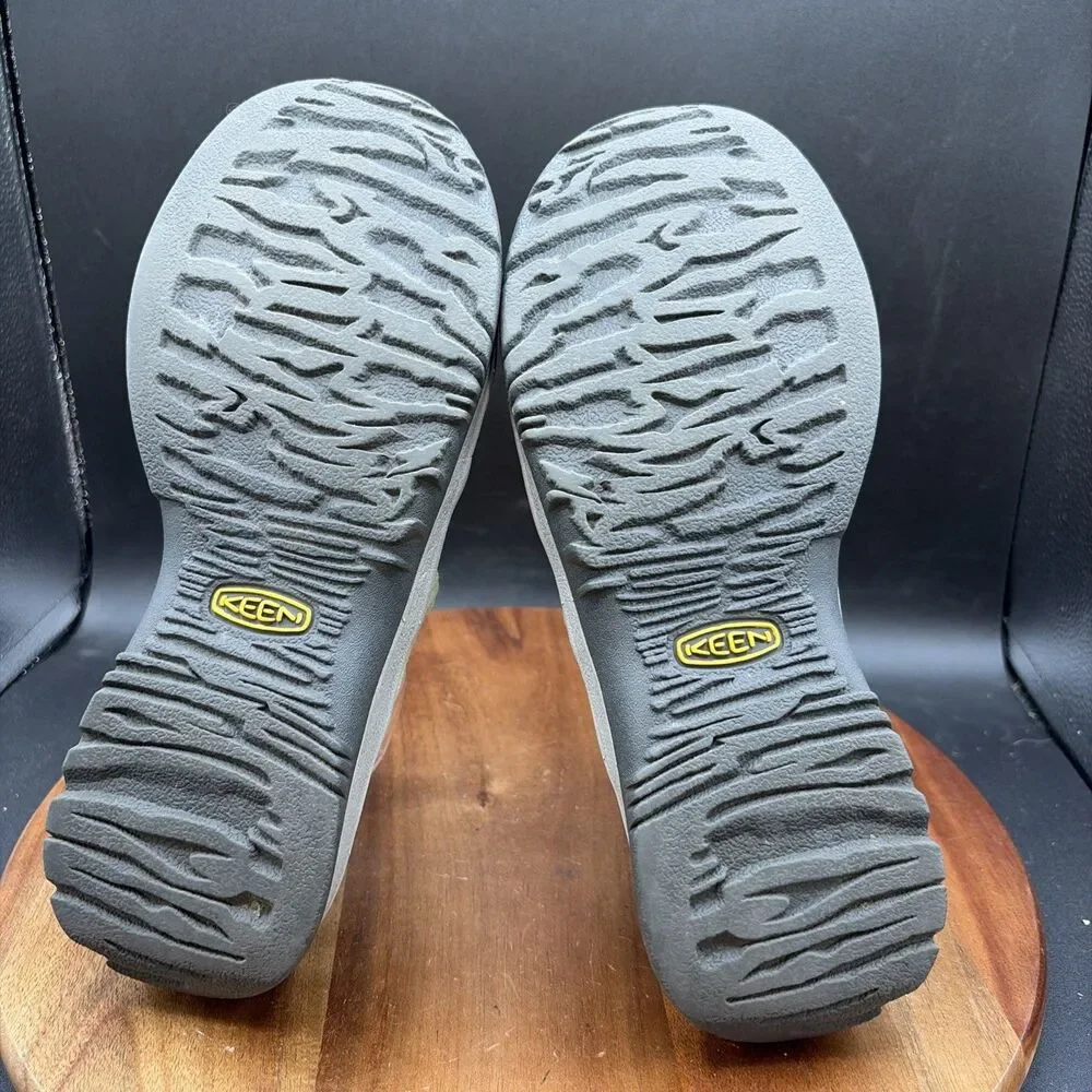 Keen Whisper Womens Size 9.5 Closed Toe Slide Sandals Teal Gray Water Shoes 5127
